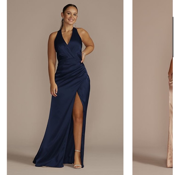 Bridesmaids dress, never worn. The dress is to big for me. - Picture 5 of 6